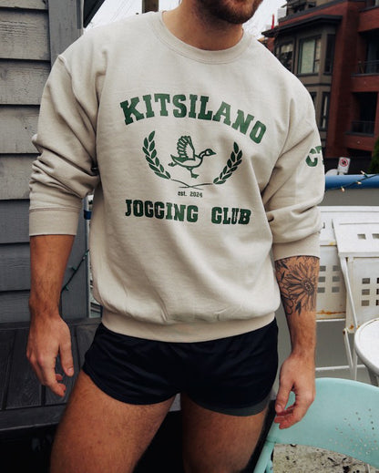 Kitsilano Jogging Club Crewneck Sweater